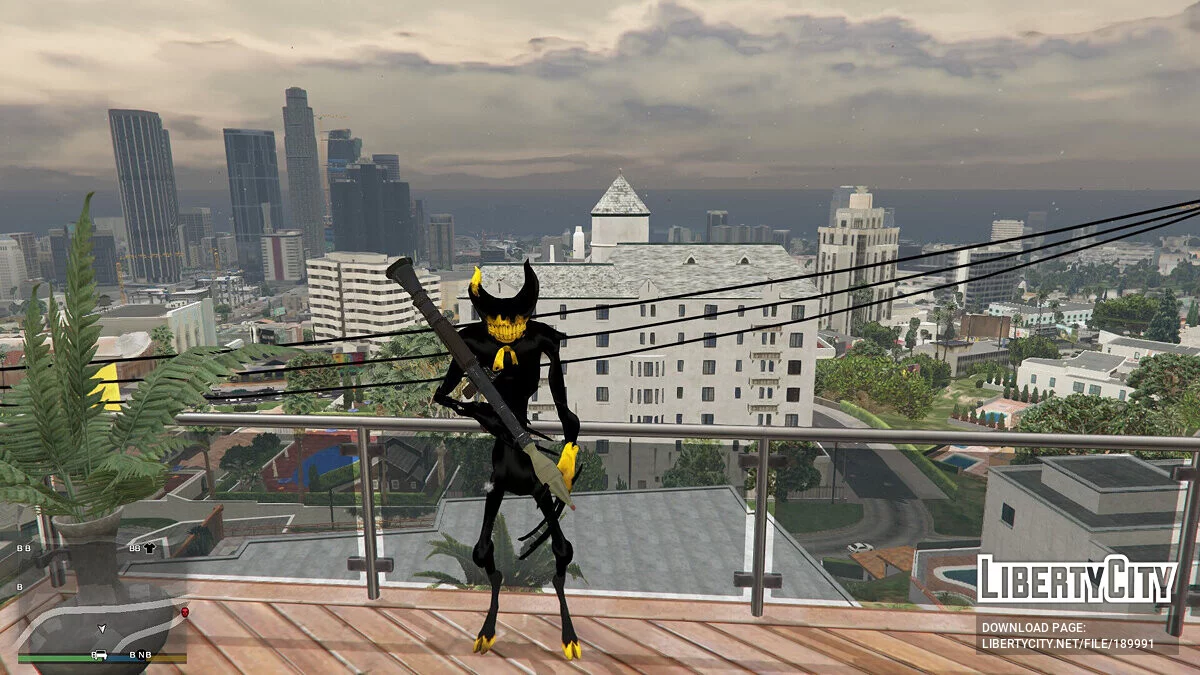Ink Demon - Bendy v1.0 / GTA 5