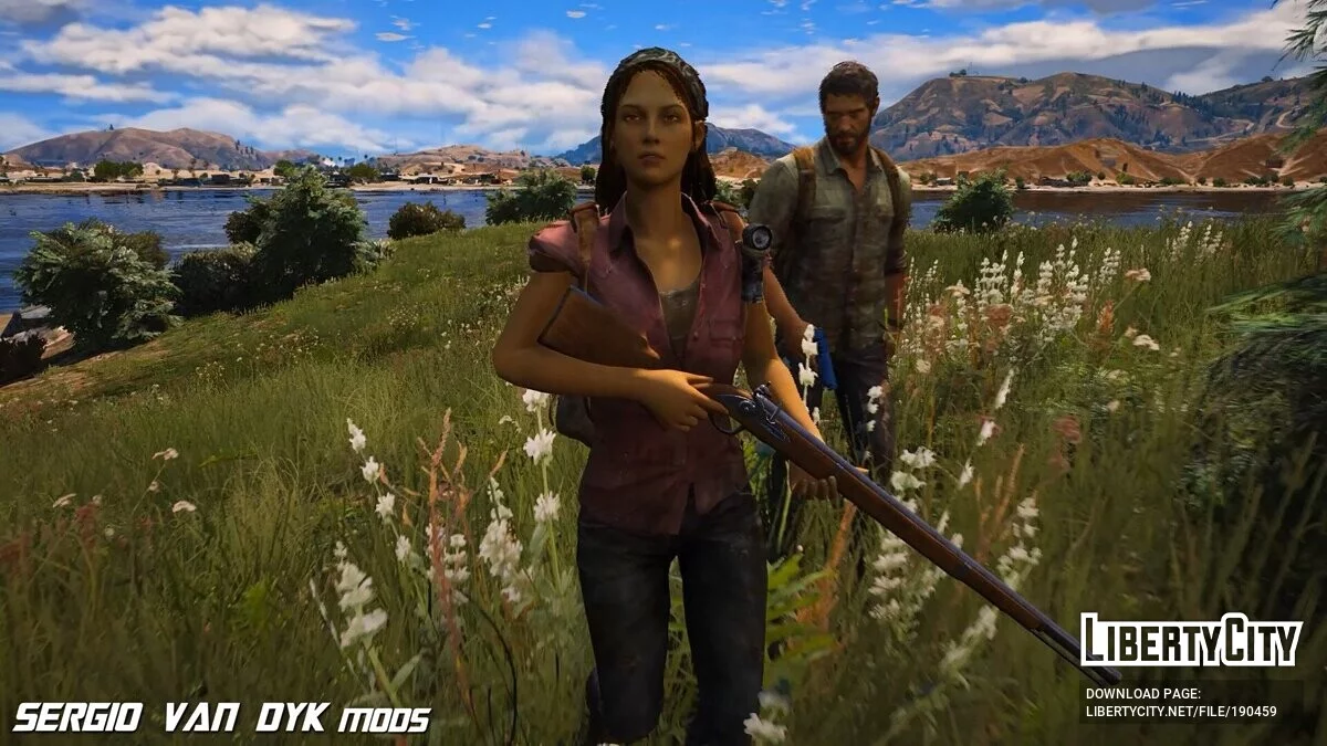 Тесс из The Last Of Us / GTA 5