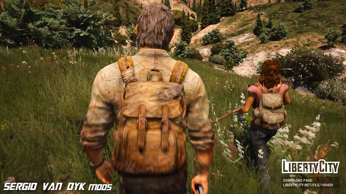 Тесс из The Last Of Us / GTA 5