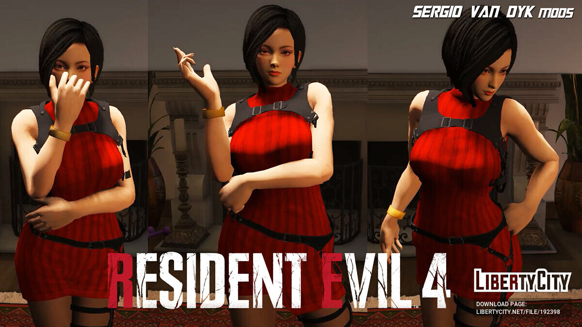 Ada Wong - RESIDENT EVIL 4 REMAKE [Add-On Ped | Replace] для GTA 5 - Картинка #1