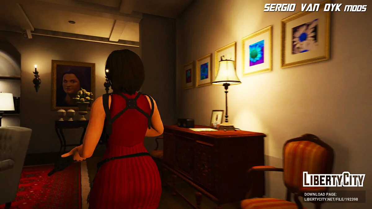 Ada Wong - RESIDENT EVIL 4 REMAKE [Add-On Ped | Replace] / GTA 5