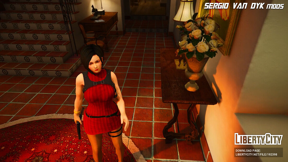 Ada Wong - RESIDENT EVIL 4 REMAKE [Add-On Ped | Replace] для GTA 5 - Картинка #2