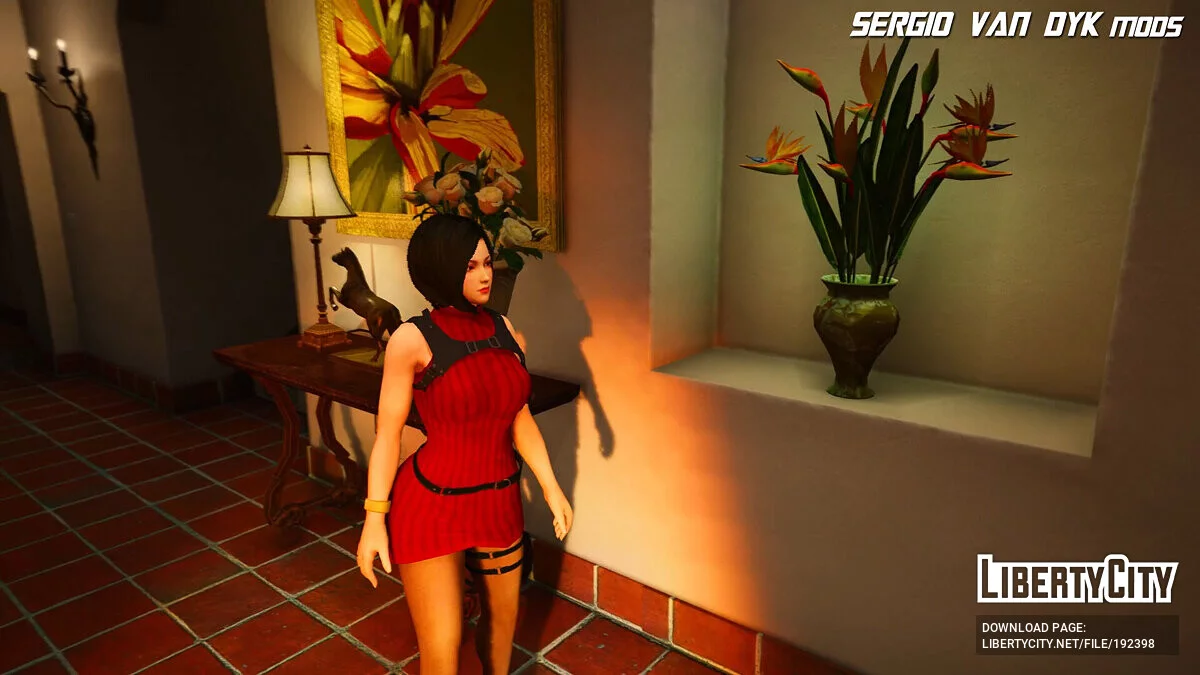 Ada Wong - RESIDENT EVIL 4 REMAKE [Add-On Ped | Replace] / GTA 5