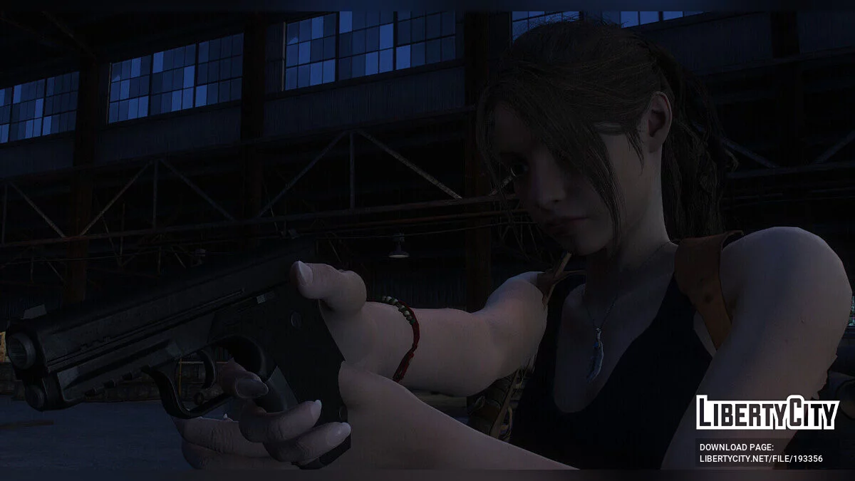 Клэр Рэдфилд из Resident Evil 2 Remake v1.5 / GTA 5