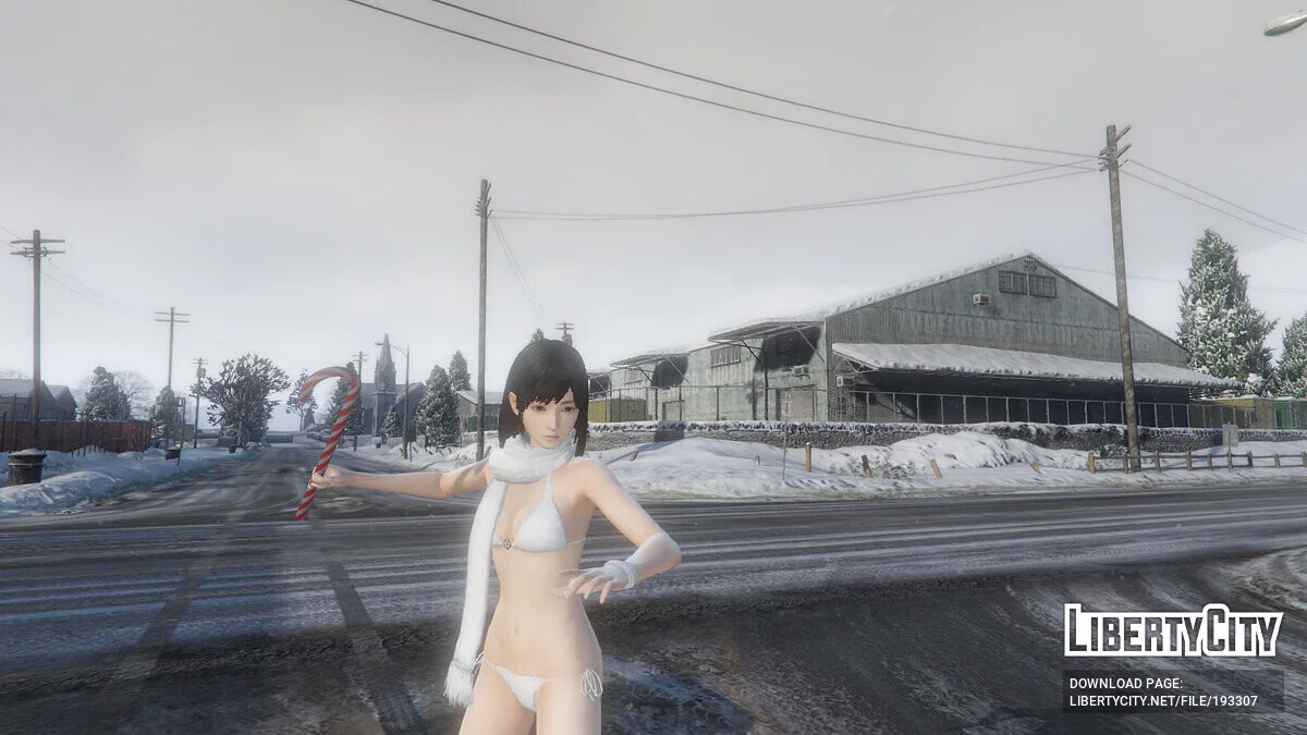 Миу Хинасаки в купальнике из Fatal Frame 5 / GTA 5