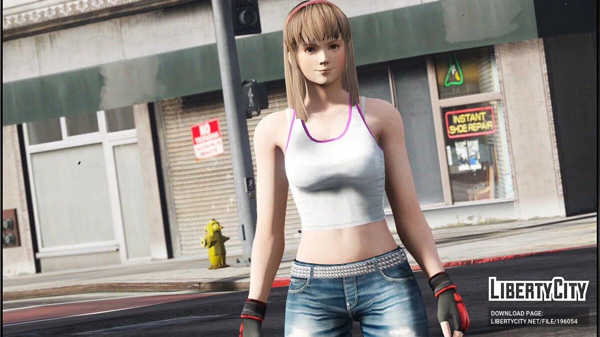 Хитоми из Dead or Alive 5 / GTA 5