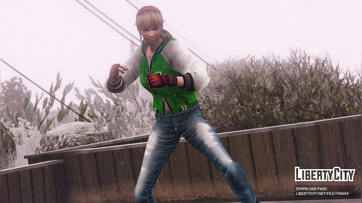 Хитоми из Dead or Alive 5 / GTA 5