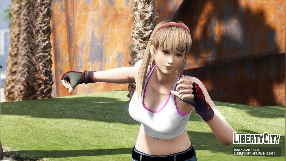 Хитоми из Dead or Alive 5 / GTA 5