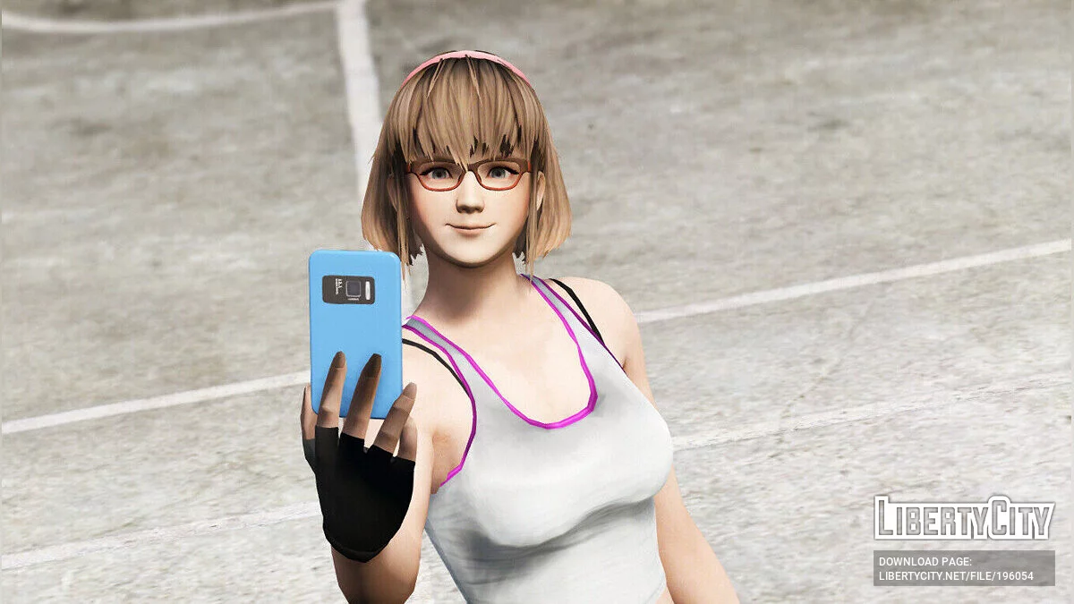 Хитоми из Dead or Alive 5 / GTA 5