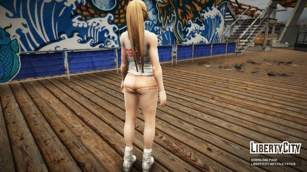 Девушка из DOA в повседневной одежде / GTA 5