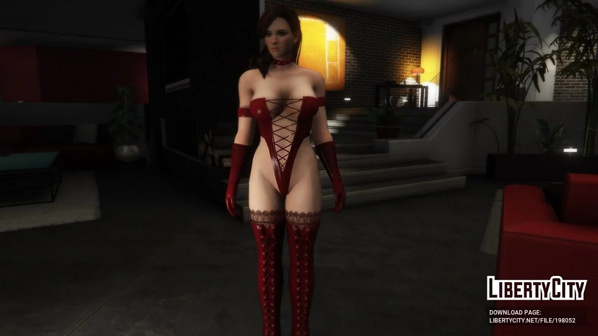Мила из DOA в сексуальном наряде / GTA 5