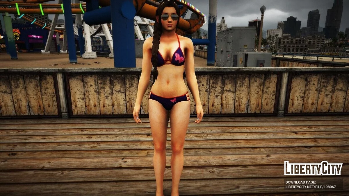 Мэй в сексуальном бикини / GTA 5