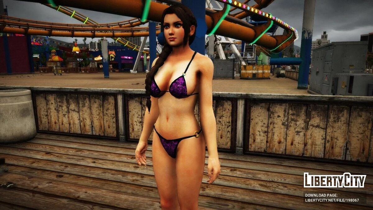 Мэй в сексуальном бикини / GTA 5