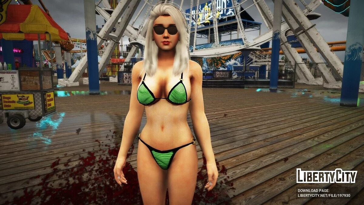 Момиджи из DOA5 в бикини / GTA 5