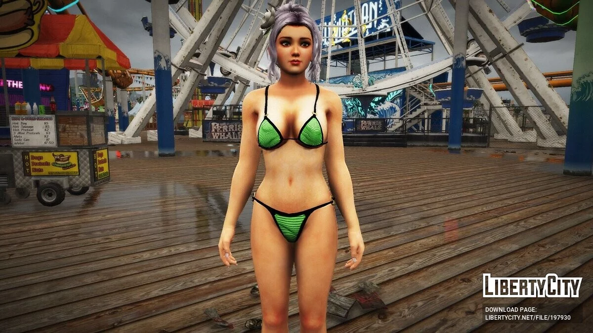 Момиджи из DOA5 в бикини / GTA 5