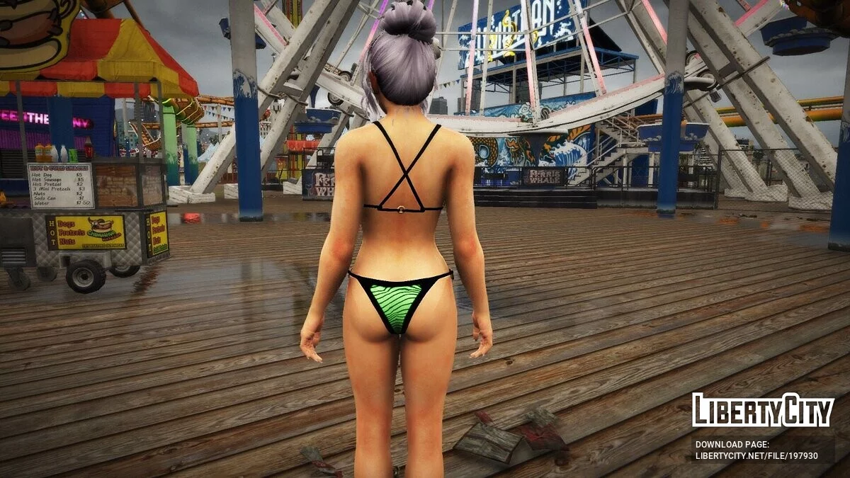 Момиджи из DOA5 в бикини / GTA 5