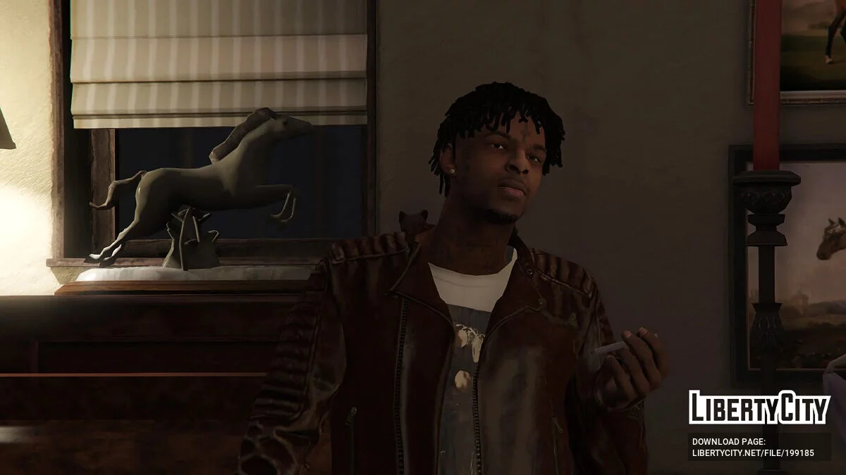 21 Savage | *Replace Player* V2.1 / GTA 5
