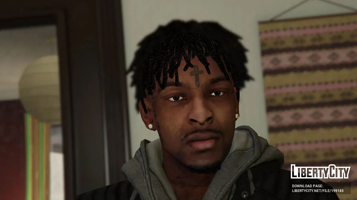21 Savage | *Replace Player* V2.1 / GTA 5