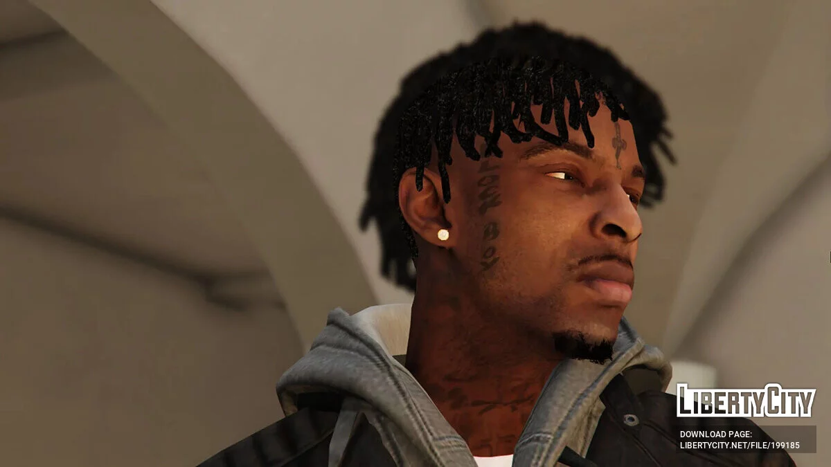 21 Savage | *Replace Player* V2.1 / GTA 5
