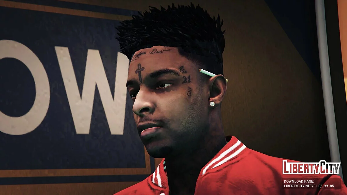21 Savage | *Replace Player* V2.1 / GTA 5