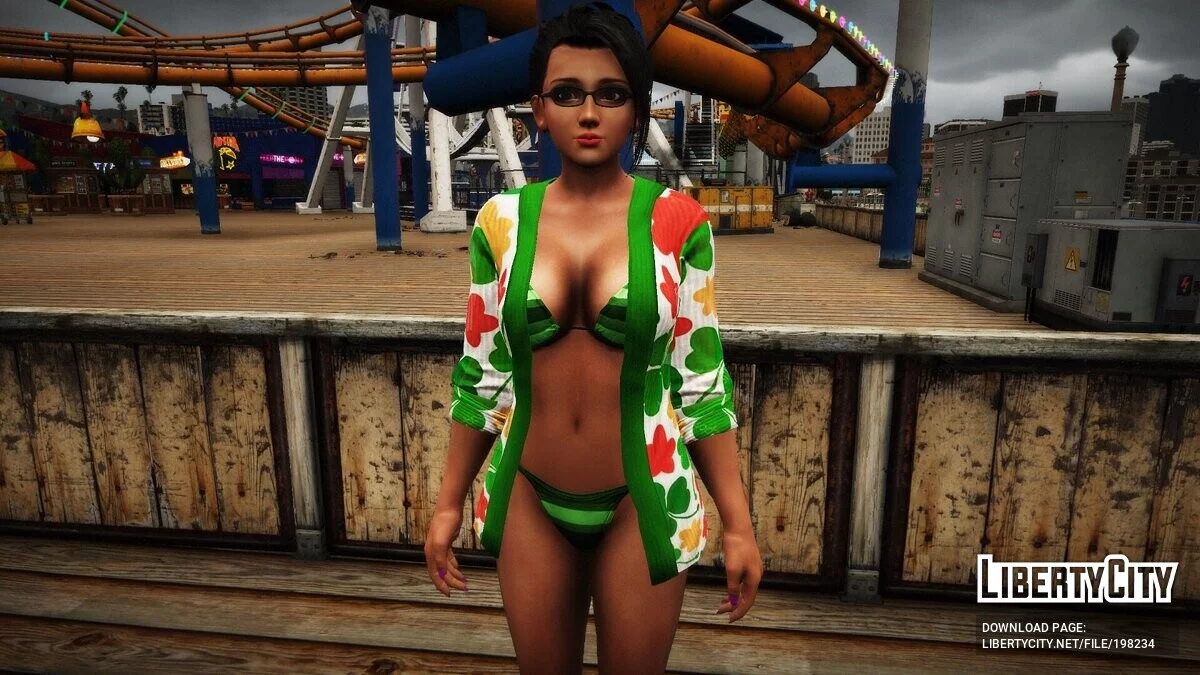 Горячая Момиджи + сборник бикини / GTA 5