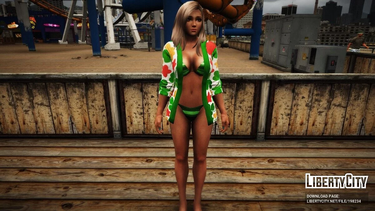Горячая Момиджи + сборник бикини / GTA 5
