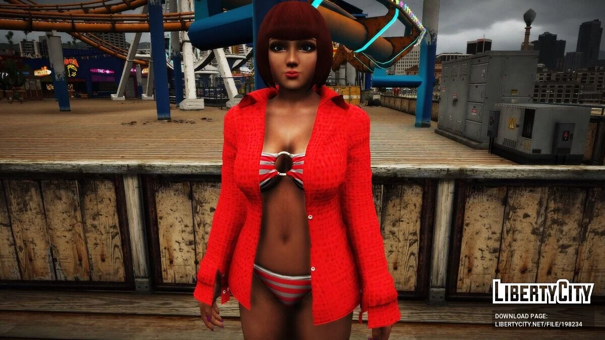 Горячая Момиджи + сборник бикини / GTA 5