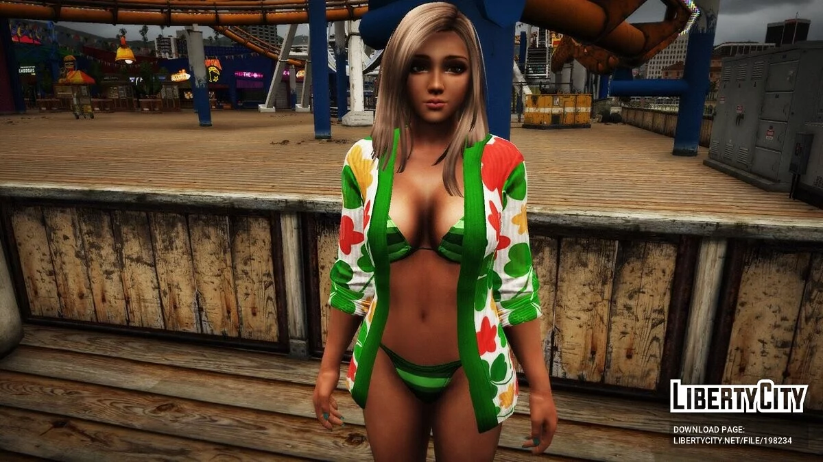Горячая Момиджи + сборник бикини / GTA 5