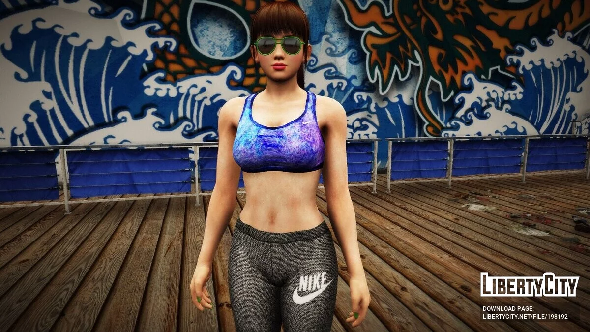 Мэй в новом повседневном наряде / GTA 5
