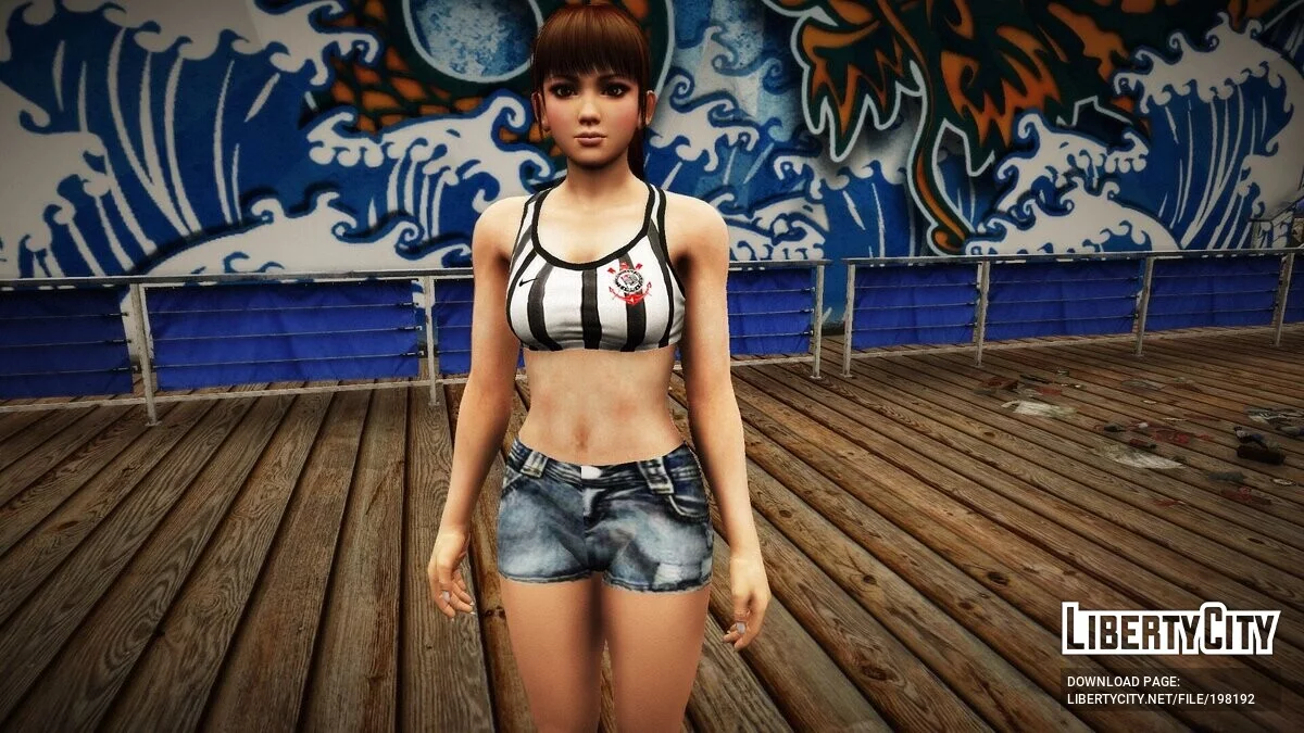 Мэй в новом повседневном наряде / GTA 5