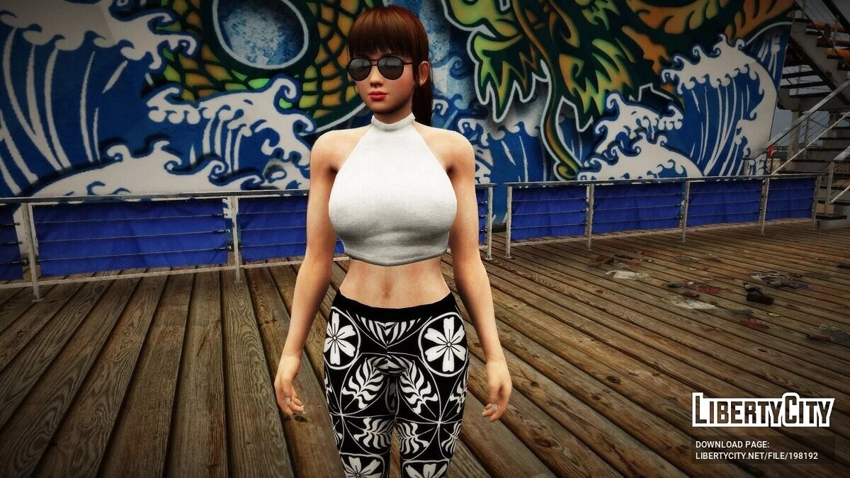 Мэй в новом повседневном наряде / GTA 5