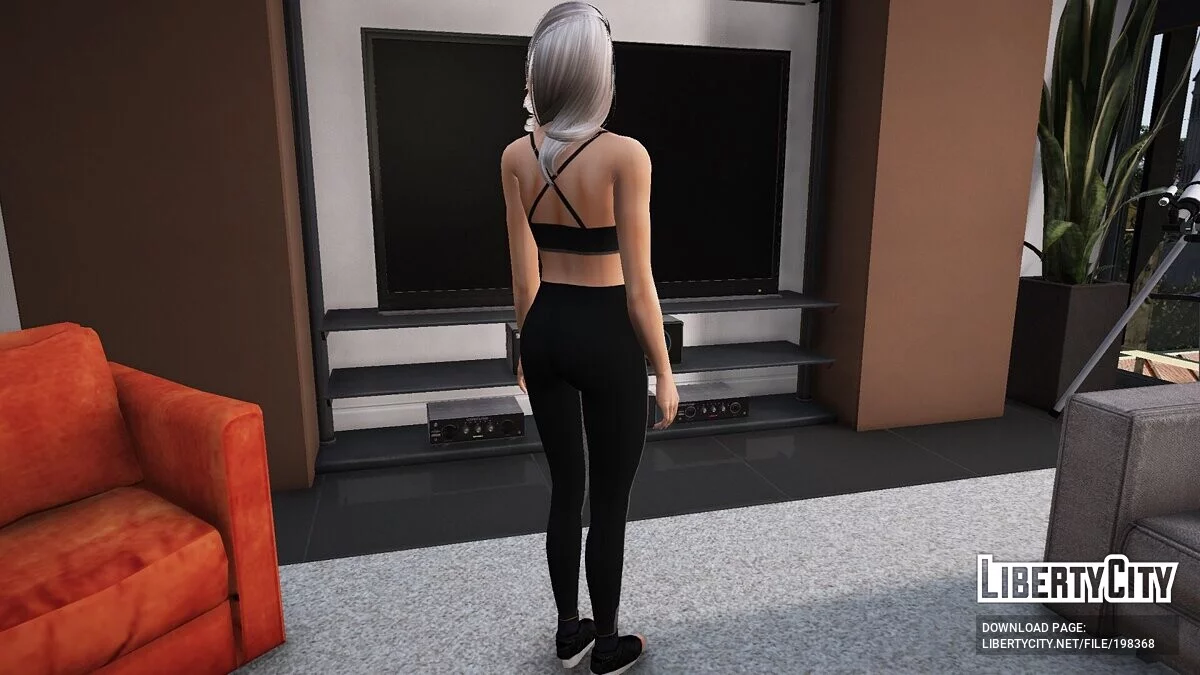 Новые леггинсы Адидас и Пума для Ланы из Sims / GTA 5