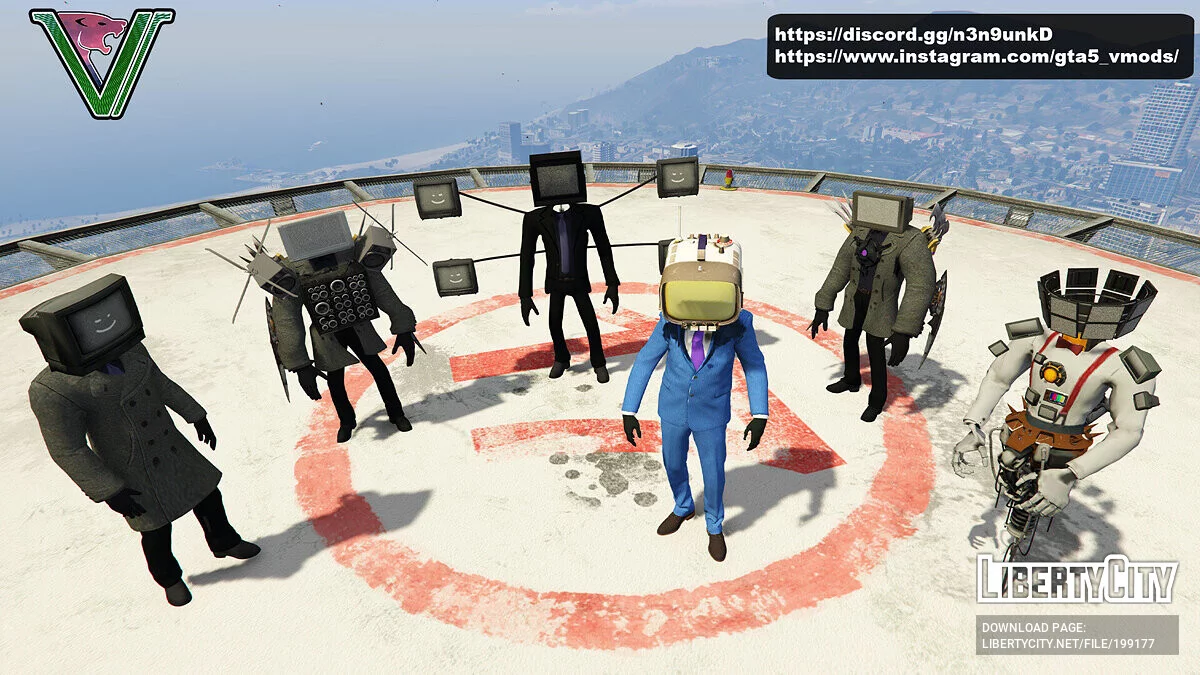 Skibidi Toilet TV Man 1.0 / GTA 5