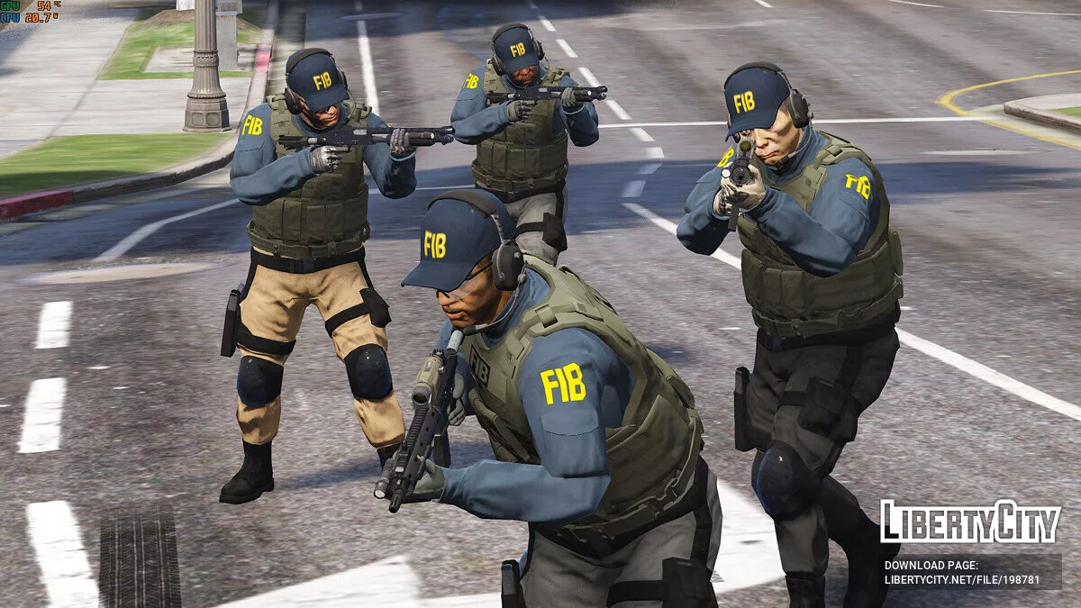 Tactical FIB Agents 2.0 / GTA 5