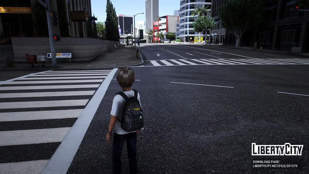 Скин школьника в Gucci / GTA 5