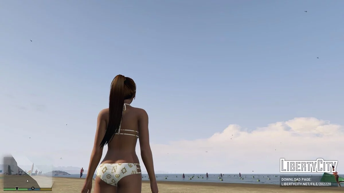 Мэй Ширануи в новом бикини / GTA 5