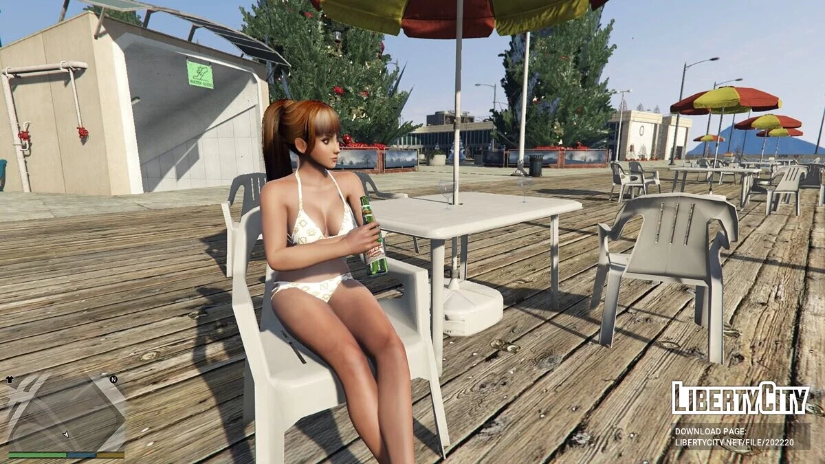 Мэй Ширануи в новом бикини / GTA 5