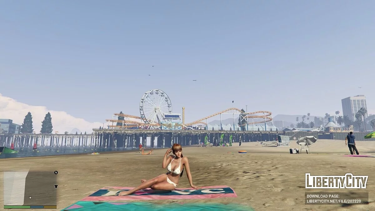 Мэй Ширануи в новом бикини / GTA 5