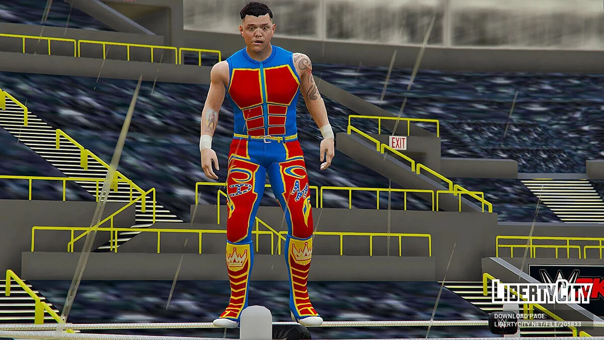Доминик Мистерио из WWE2K22 / GTA 5