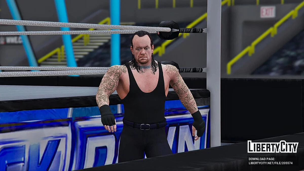 Гробовщик из WWE2K20 / GTA 5