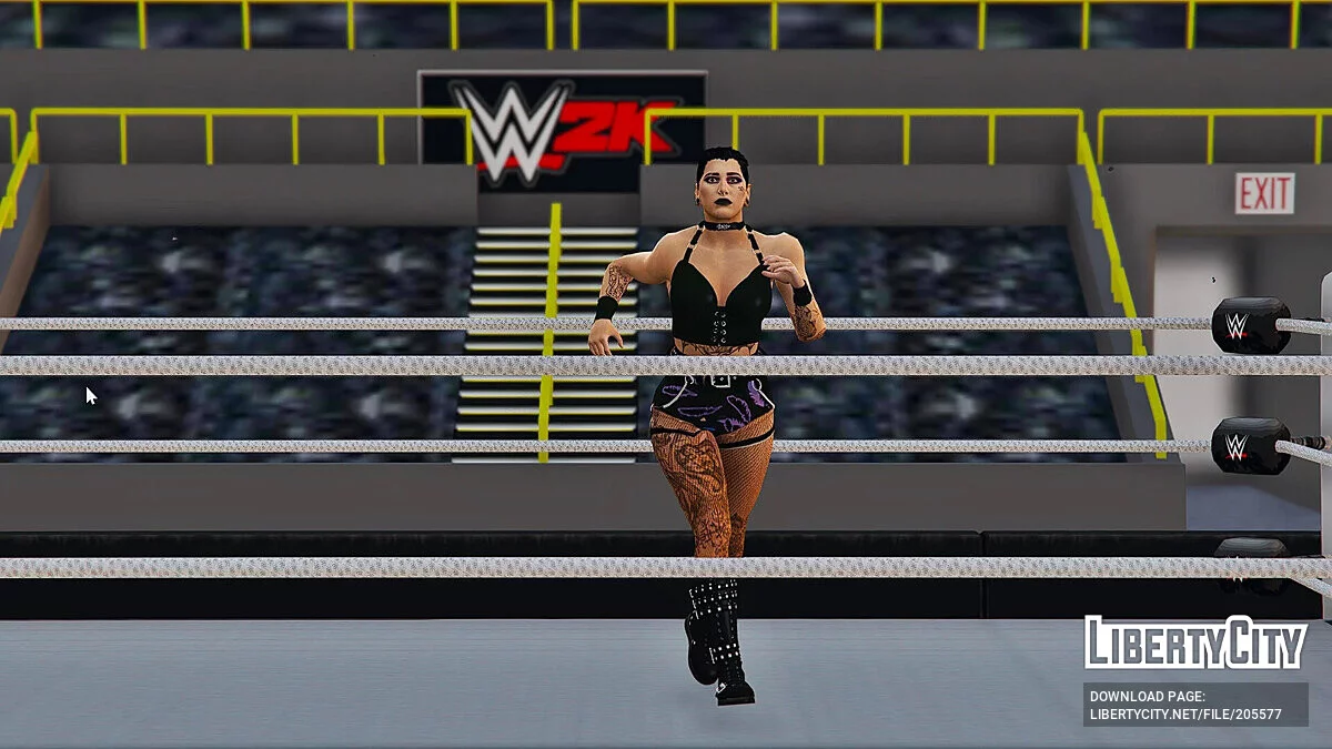Рея Рипли из WWE 2K23 / GTA 5