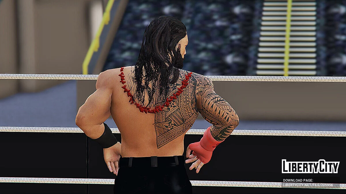 Роман Рейнс из WWE 2K23 / GTA 5