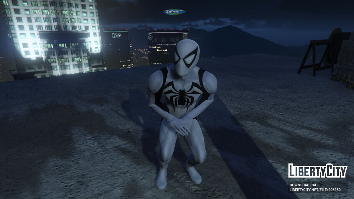 Скачать Spider-Man 2 (Anti-Venom Suit) для GTA 5