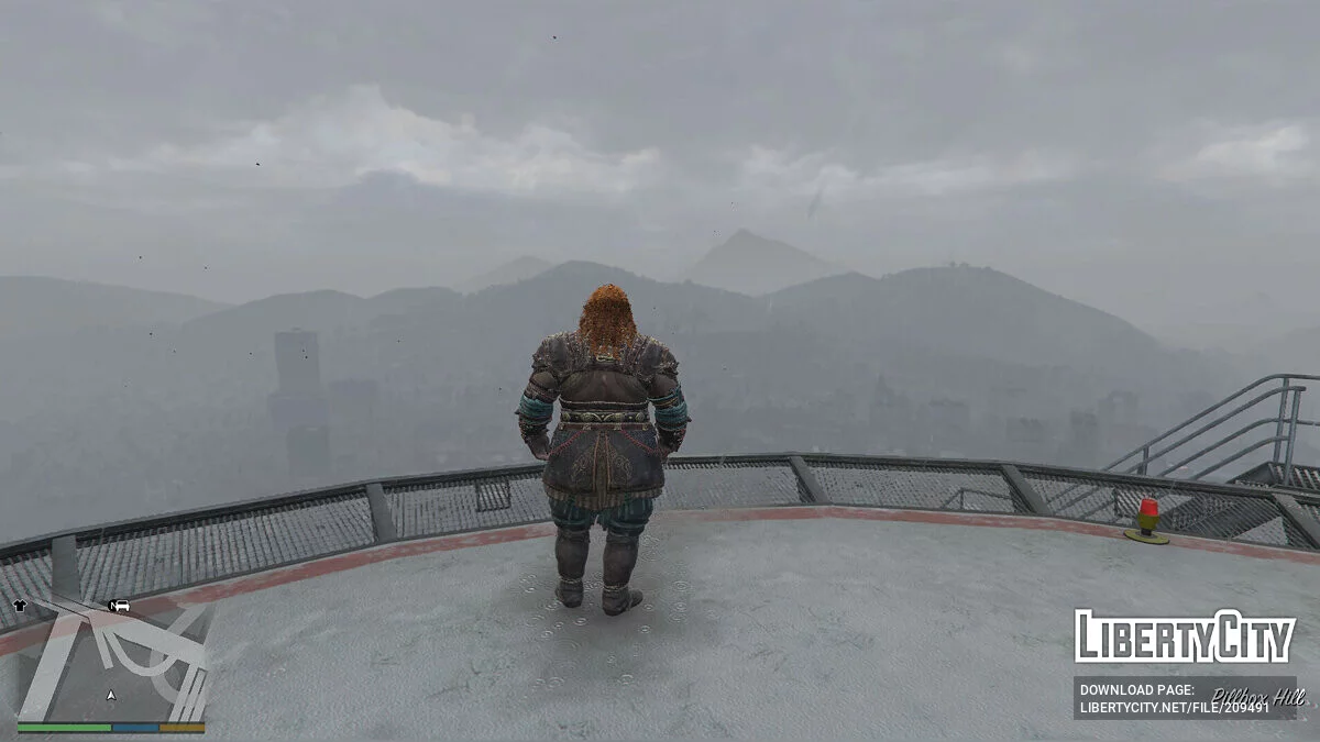 Тор из God Of War: Ragnarok / GTA 5