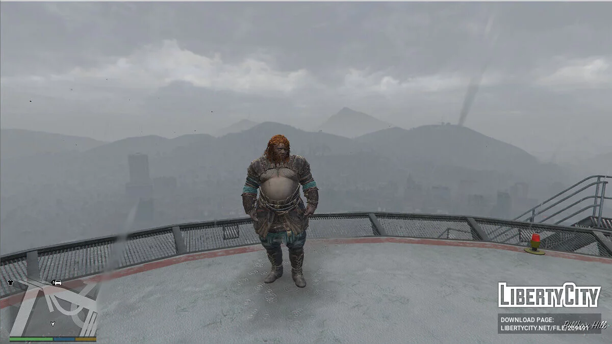 Тор из God Of War: Ragnarok / GTA 5