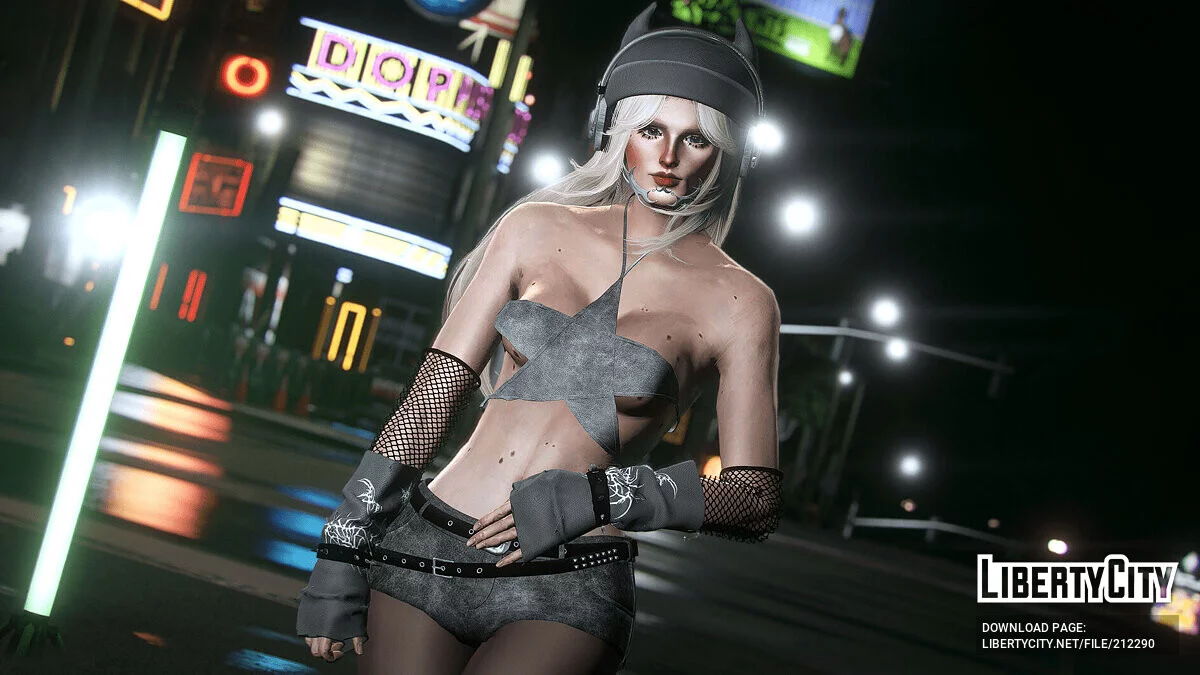 Lisa Rockstar Cropped for MP / GTA 5