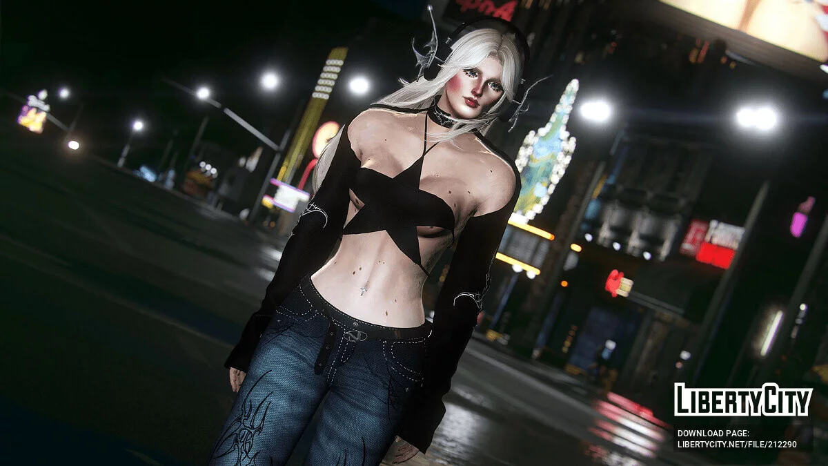 Lisa Rockstar Cropped for MP / GTA 5