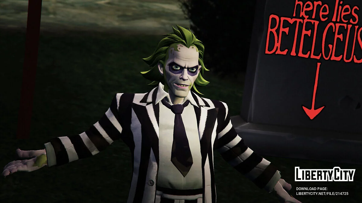 Beetlejuice from Multiversus / GTA 5