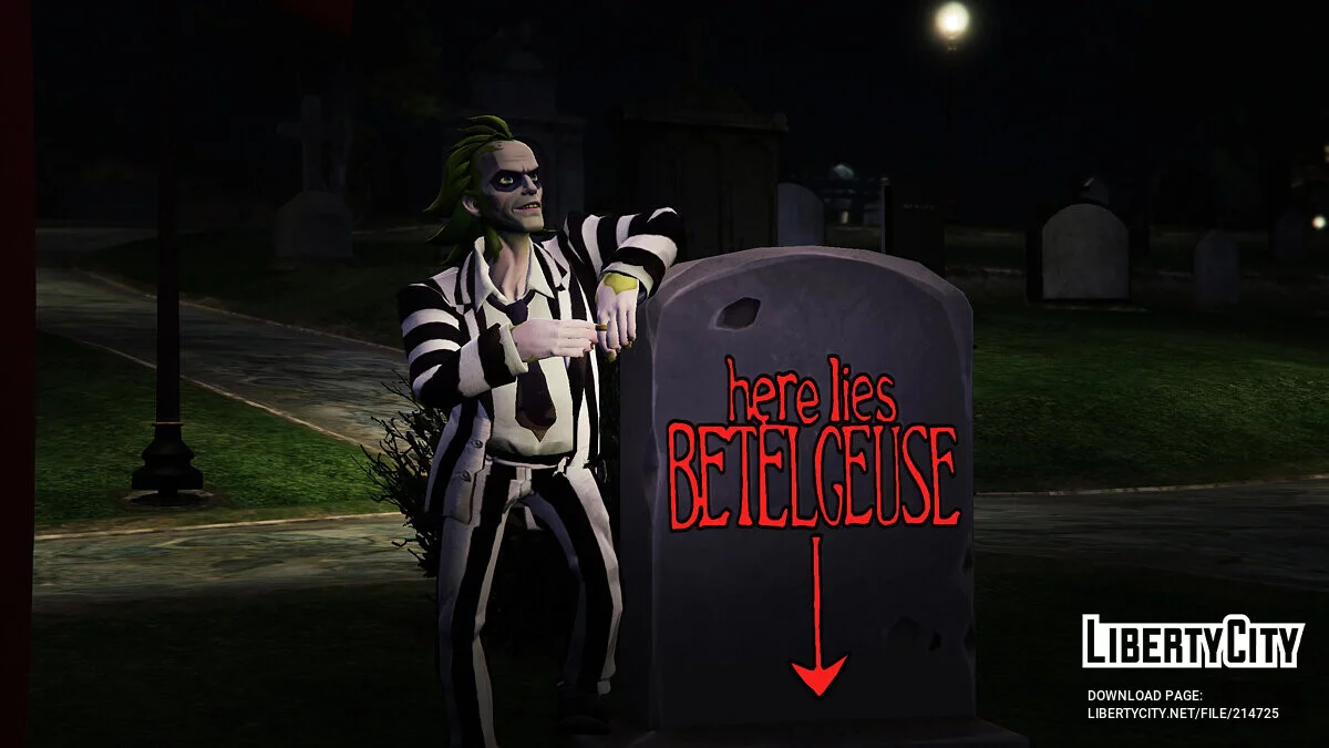 Beetlejuice from Multiversus / GTA 5