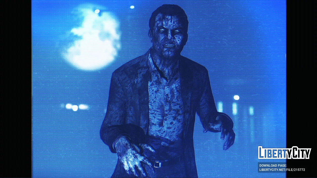 Майкл, Тревор и Франклин в стиле зомби / GTA 5